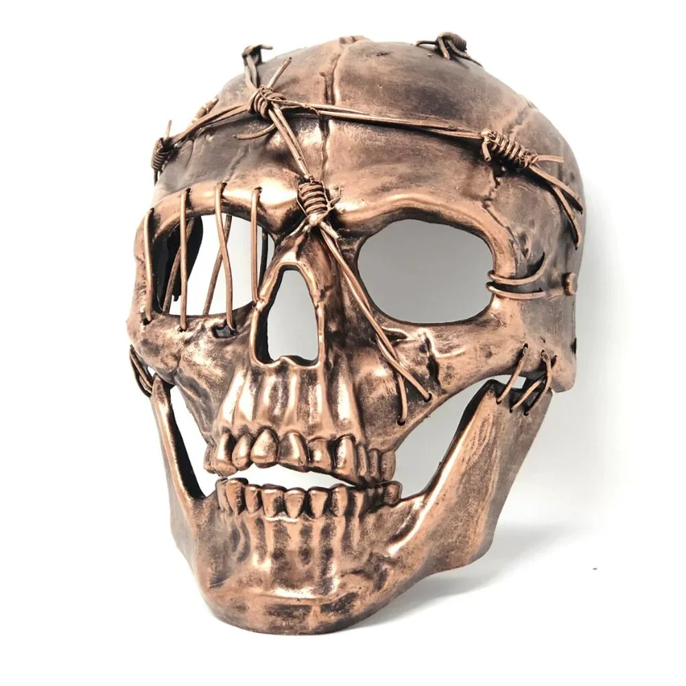 Steampunk Style Halloween Costume Skull Mask Masquerade Party Ball Masks